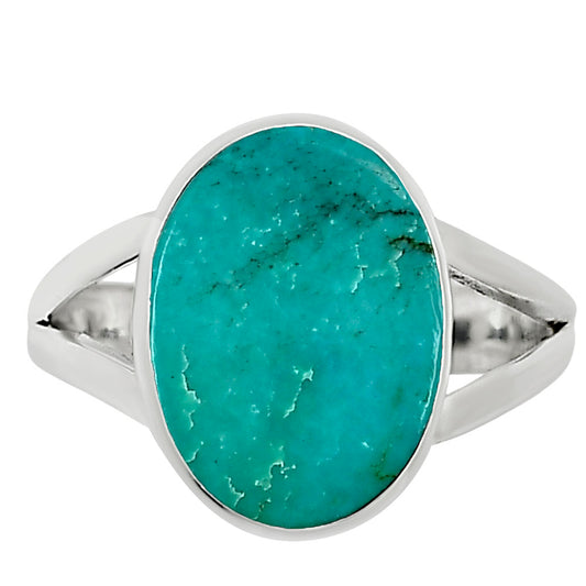 Natural Rare Turquoise Nevada Aztec Mt Ring size-10 R-1002 27-ER15813