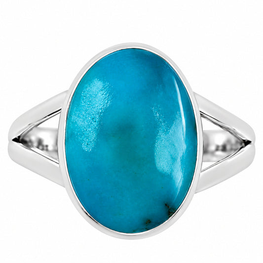 Natural Rare Turquoise Nevada Aztec Mt Ring size-10 R-1002 27-ER15826