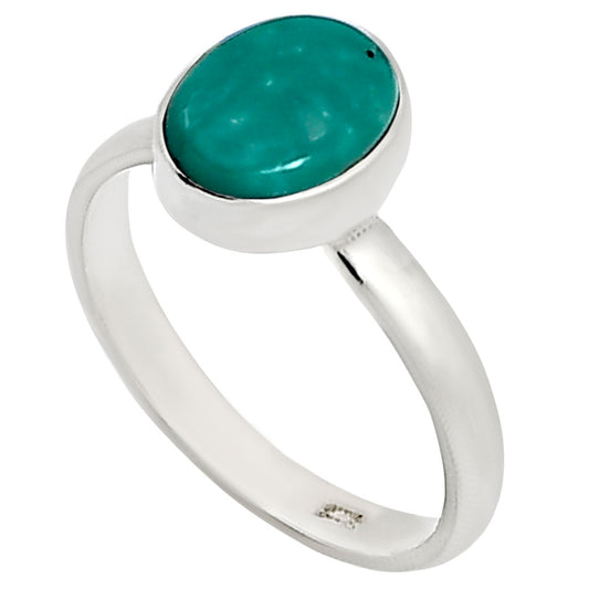 Natural Rare Turquoise Nevada Aztec Mt Ring size-5 R-1001 27-ER15834