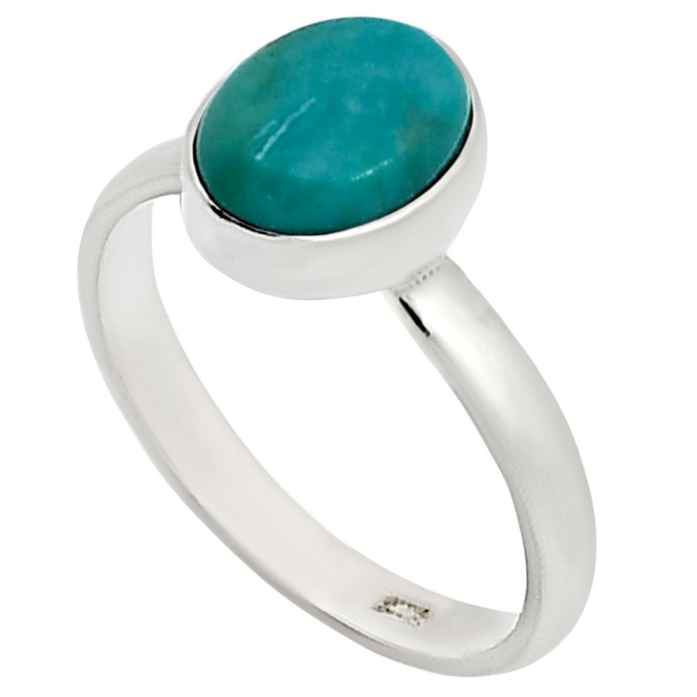Natural Rare Turquoise Nevada Aztec Mt Ring size-5 R-1001 27-ER15840