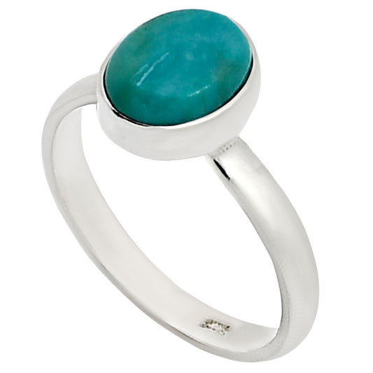 Natural Rare Turquoise Nevada Aztec Mt Ring size-5 R-1001 27-ER15840