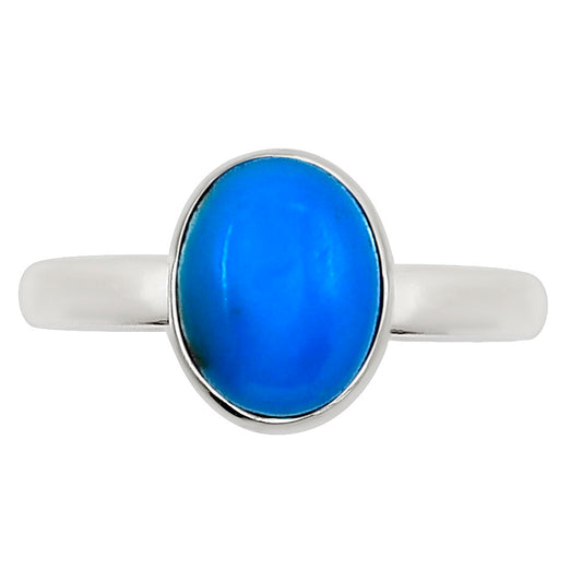 Natural Rare Turquoise Nevada Aztec Mt Ring size-5 R-1001 27-ER15843
