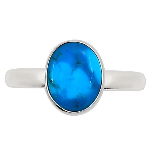 Natural Rare Turquoise Nevada Aztec Mt Ring size-5 R-1001 27-ER15844