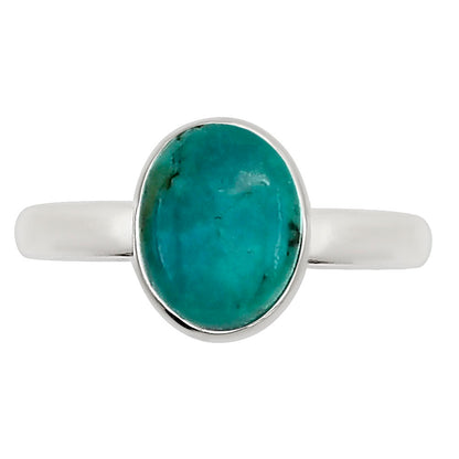 Natural Rare Turquoise Nevada Aztec Mt Ring size-5 R-1001 27-ER15846