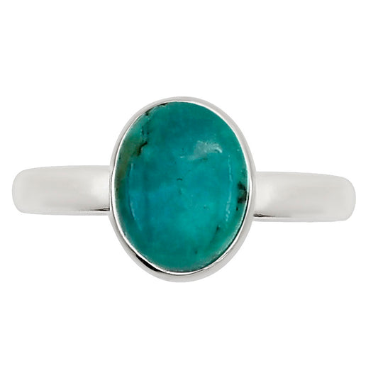 Natural Rare Turquoise Nevada Aztec Mt Ring size-5 R-1001 27-ER15846
