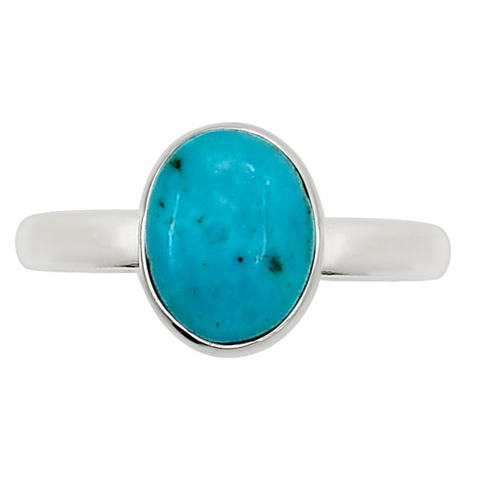 Natural Rare Turquoise Nevada Aztec Mt Ring size-5 R-1001 27-ER15847