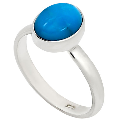 Natural Rare Turquoise Nevada Aztec Mt Ring size-5 R-1001 27-ER15848