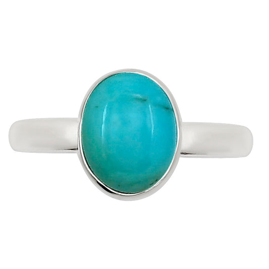 Natural Rare Turquoise Nevada Aztec Mt Ring size-5 R-1001 27-ER15849