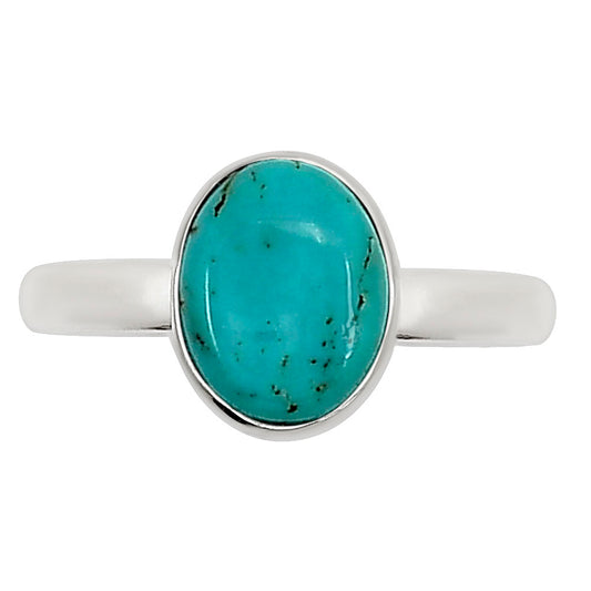 Natural Rare Turquoise Nevada Aztec Mt Ring size-5 R-1001 27-ER15850