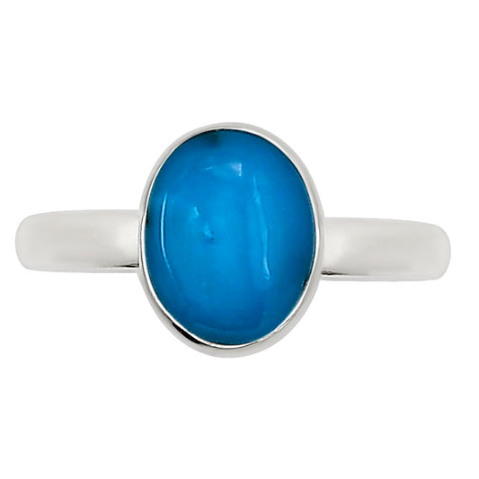 Natural Rare Turquoise Nevada Aztec Mt Ring size-5 R-1001 27-ER15853