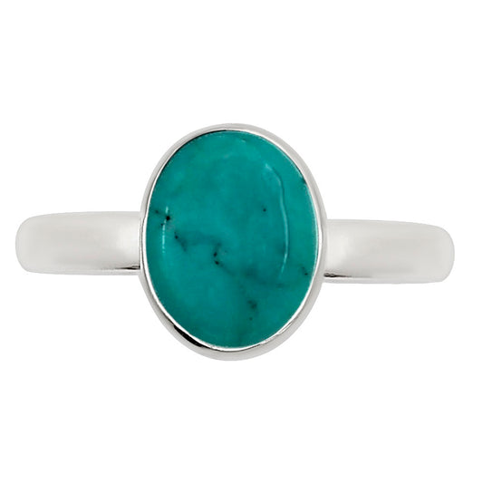 Natural Rare Turquoise Nevada Aztec Mt Ring size-5 R-1001 27-ER15854
