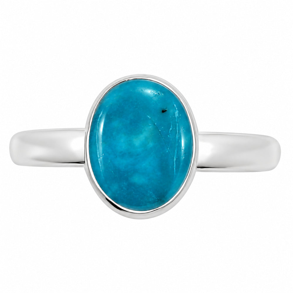 Natural Rare Turquoise Nevada Aztec Mt Ring size-5 R-1001 27-ER15858