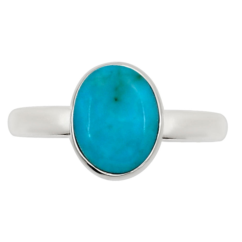 Natural Rare Turquoise Nevada Aztec Mt Ring size-5 R-1001 27-ER15861