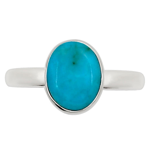 Natural Rare Turquoise Nevada Aztec Mt Ring size-5 R-1001 27-ER15861