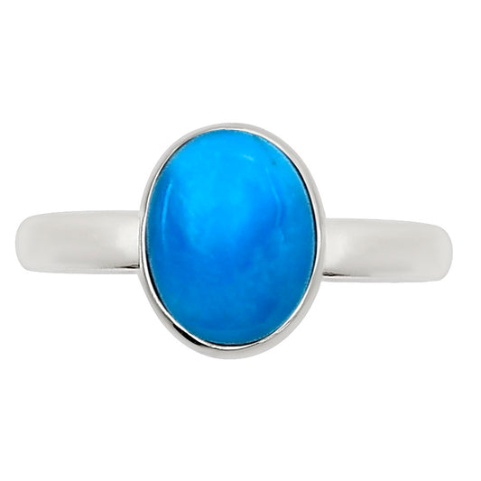 Natural Rare Turquoise Nevada Aztec Mt Ring size-5 R-1001 27-ER15863