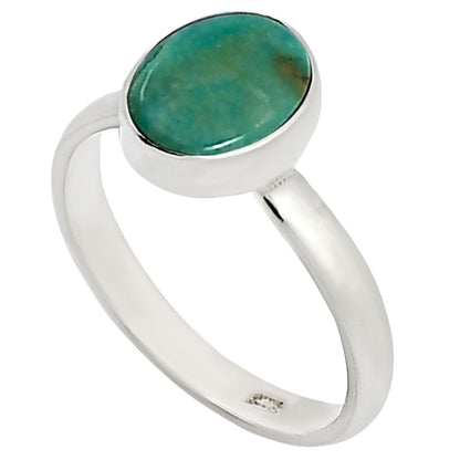 Natural Rare Turquoise Nevada Aztec Mt Ring size-5 R-1001 27-ER15864