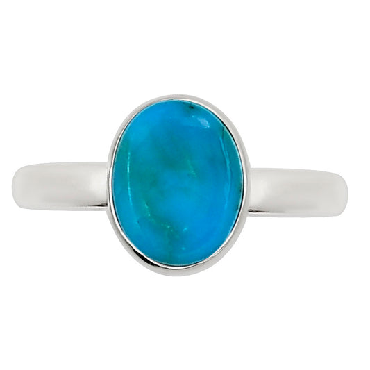 Natural Rare Turquoise Nevada Aztec Mt Ring size-5 R-1001 27-ER15867