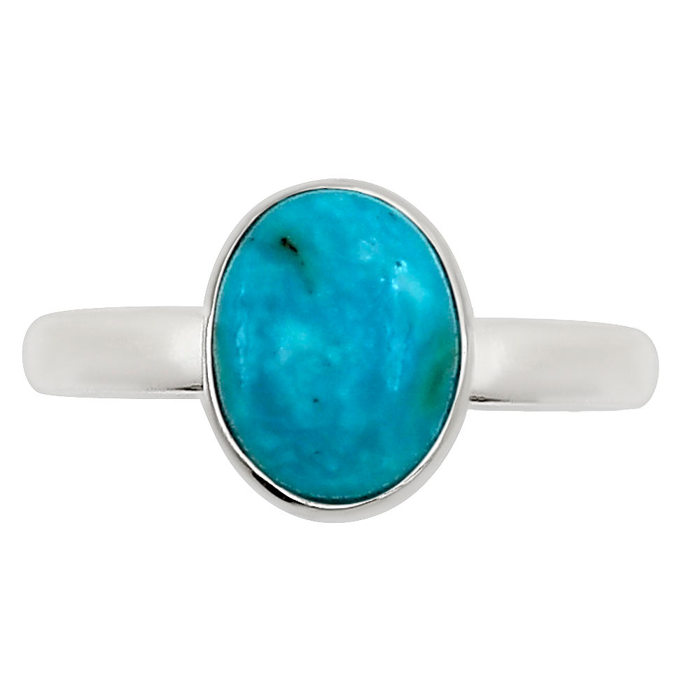 Natural Rare Turquoise Nevada Aztec Mt Ring size-5 R-1001 27-ER15873