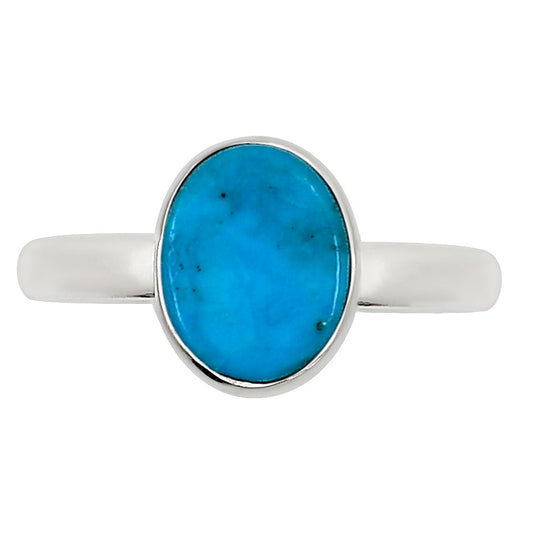 Natural Rare Turquoise Nevada Aztec Mt Ring size-6 R-1001 27-ER15877
