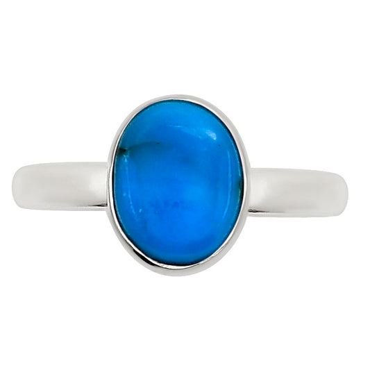 Natural Rare Turquoise Nevada Aztec Mt Ring size-6 R-1001 27-ER15878