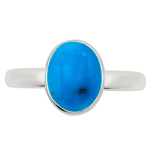 Natural Rare Turquoise Nevada Aztec Mt Ring size-6 R-1001 27-ER15880