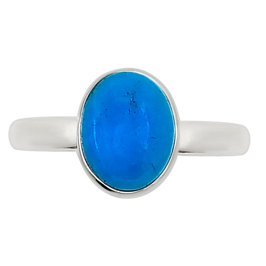 Natural Rare Turquoise Nevada Aztec Mt Ring size-6 R-1001 27-ER15882
