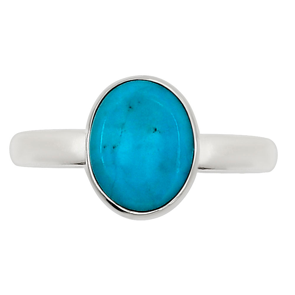 Natural Rare Turquoise Nevada Aztec Mt Ring size-6 R-1001 27-ER15886