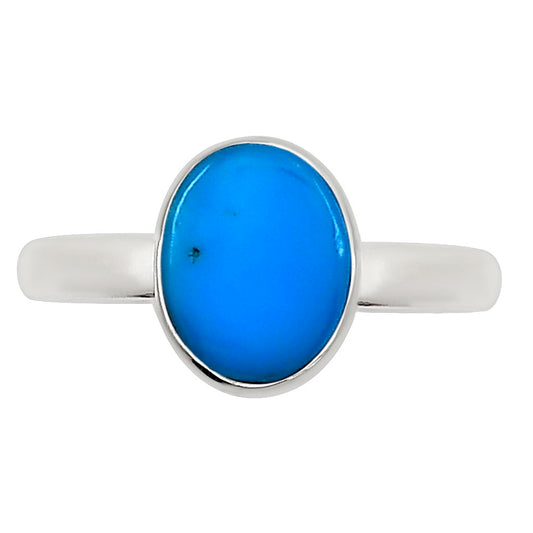Natural Rare Turquoise Nevada Aztec Mt Ring size-6 R-1001 27-ER15889