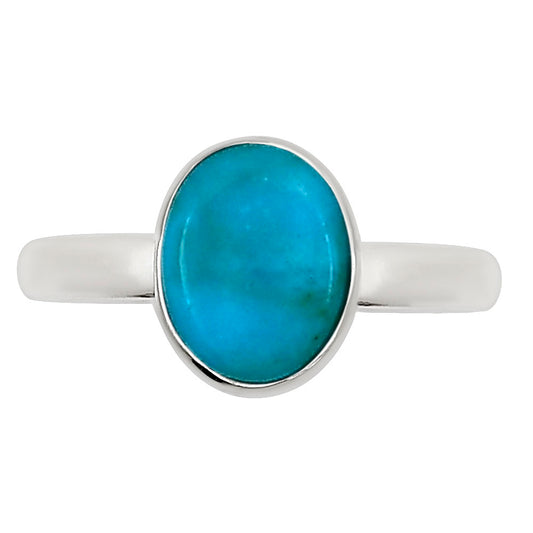 Natural Rare Turquoise Nevada Aztec Mt Ring size-6 R-1001 27-ER15890