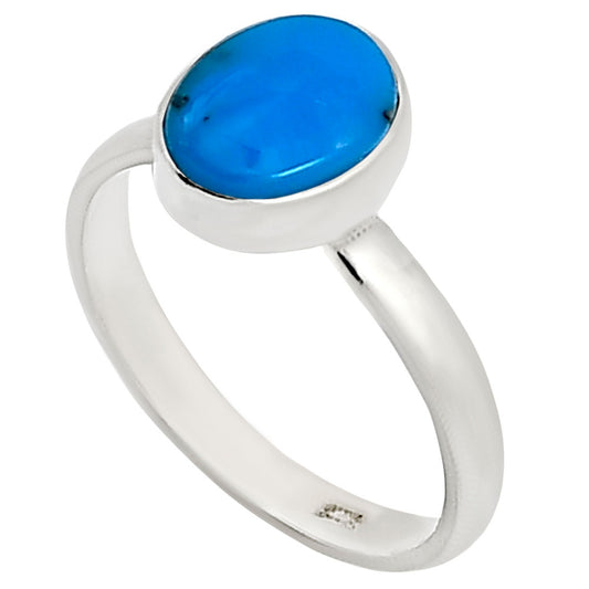 Natural Rare Turquoise Nevada Aztec Mt Ring size-6 R-1001 27-ER15900