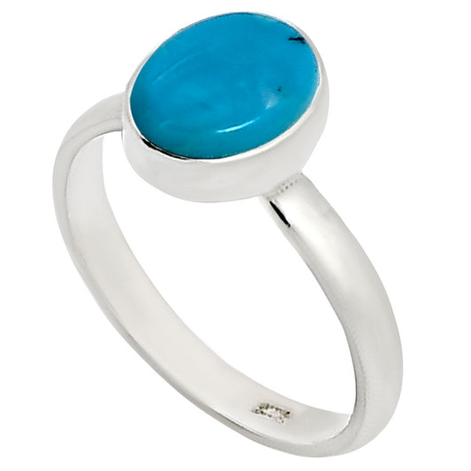 Natural Rare Turquoise Nevada Aztec Mt Ring size-6 R-1001 27-ER15901