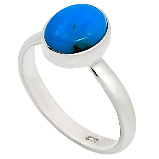 Natural Rare Turquoise Nevada Aztec Mt Ring size-6 R-1001 27-ER15904