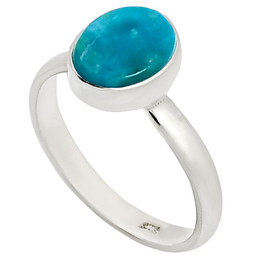 Natural Rare Turquoise Nevada Aztec Mt Ring size-7 R-1001 27-ER15910