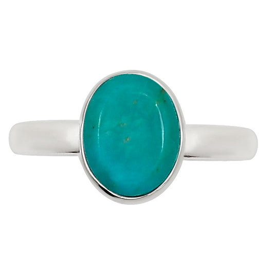Natural Rare Turquoise Nevada Aztec Mt Ring size-7 R-1001 27-ER15912