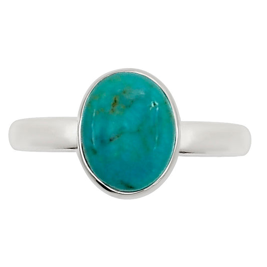 Natural Rare Turquoise Nevada Aztec Mt Ring size-7 R-1001 27-ER15914
