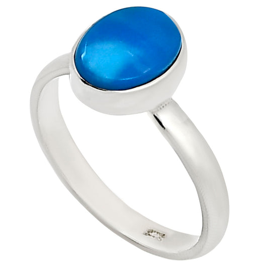 Natural Rare Turquoise Nevada Aztec Mt Ring size-7 R-1001 27-ER15916