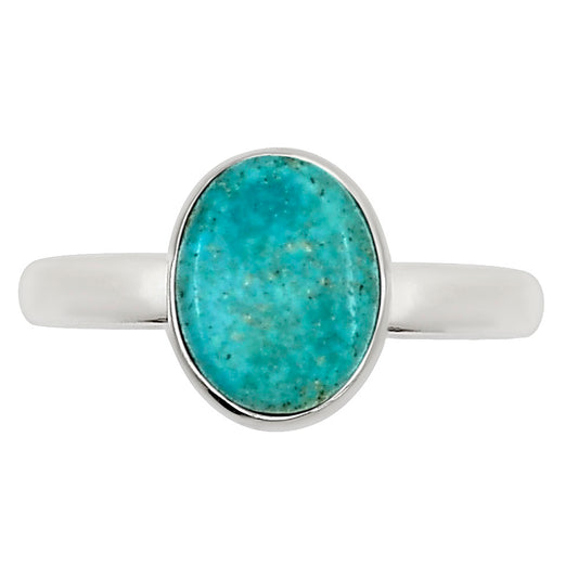 Natural Rare Turquoise Nevada Aztec Mt Ring size-7 R-1001 27-ER15917