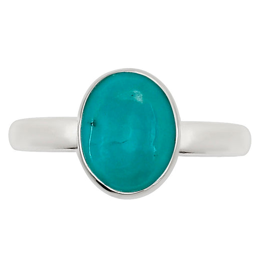 Natural Rare Turquoise Nevada Aztec Mt Ring size-7 R-1001 27-ER15922