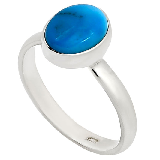 Natural Rare Turquoise Nevada Aztec Mt Ring size-7 R-1001 27-ER15923
