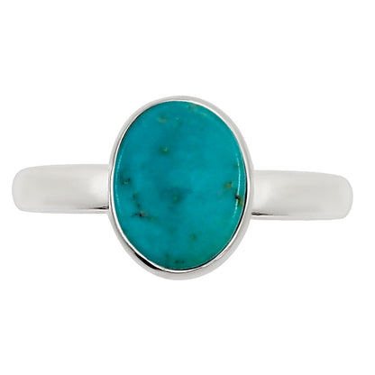 Natural Rare Turquoise Nevada Aztec Mt Ring size-7 R-1001 27-ER15924