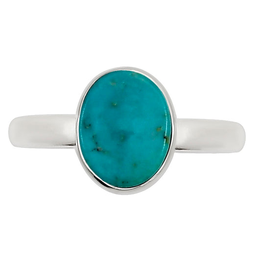 Natural Rare Turquoise Nevada Aztec Mt Ring size-7 R-1001 27-ER15924