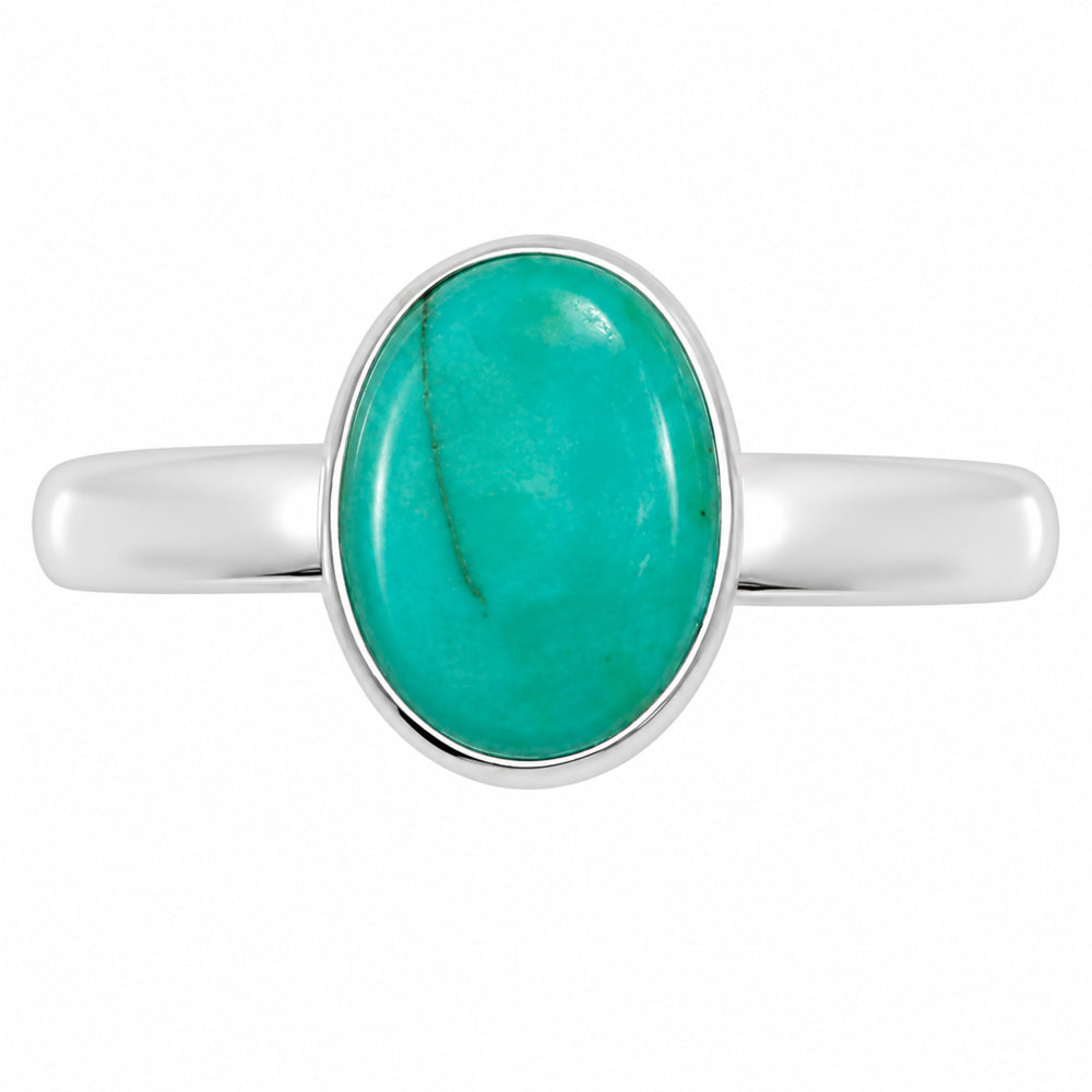 Natural Rare Turquoise Nevada Aztec Mt Ring size-7 R-1001 27-ER15925