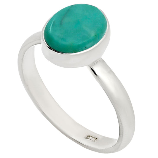 Natural Rare Turquoise Nevada Aztec Mt Ring size-7 R-1001 27-ER15925