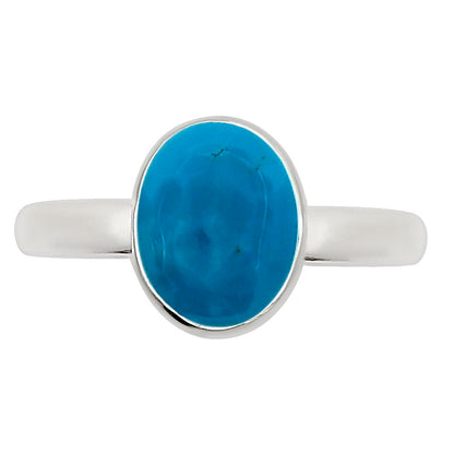 Natural Rare Turquoise Nevada Aztec Mt Ring size-7 R-1001 27-ER15926