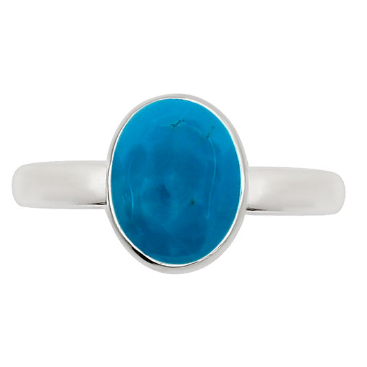 Natural Rare Turquoise Nevada Aztec Mt Ring size-7 R-1001 27-ER15926