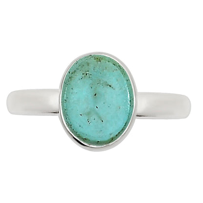 Natural Rare Turquoise Nevada Aztec Mt Ring size-7 R-1001 27-ER15931