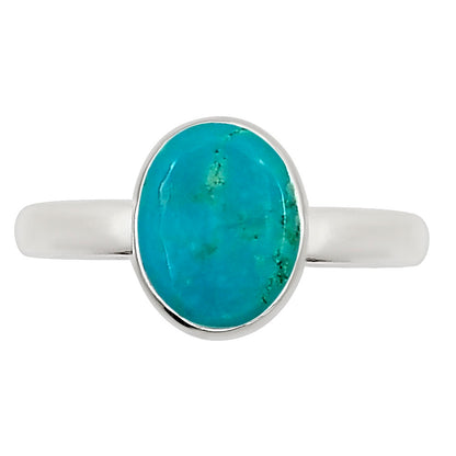 Natural Rare Turquoise Nevada Aztec Mt Ring size-7 R-1001 27-ER15934