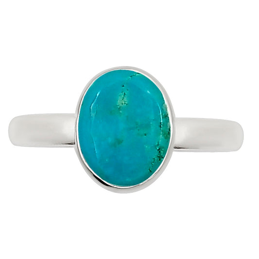 Natural Rare Turquoise Nevada Aztec Mt Ring size-7 R-1001 27-ER15934