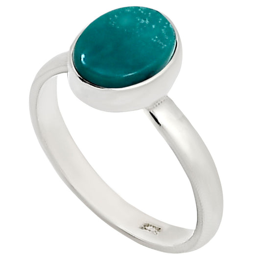 Natural Rare Turquoise Nevada Aztec Mt Ring size-8 R-1001 27-ER15944