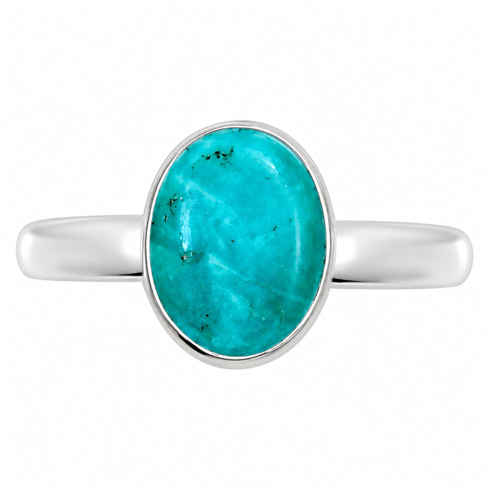 Natural Rare Turquoise Nevada Aztec Mt Ring size-8 R-1001 27-ER15954